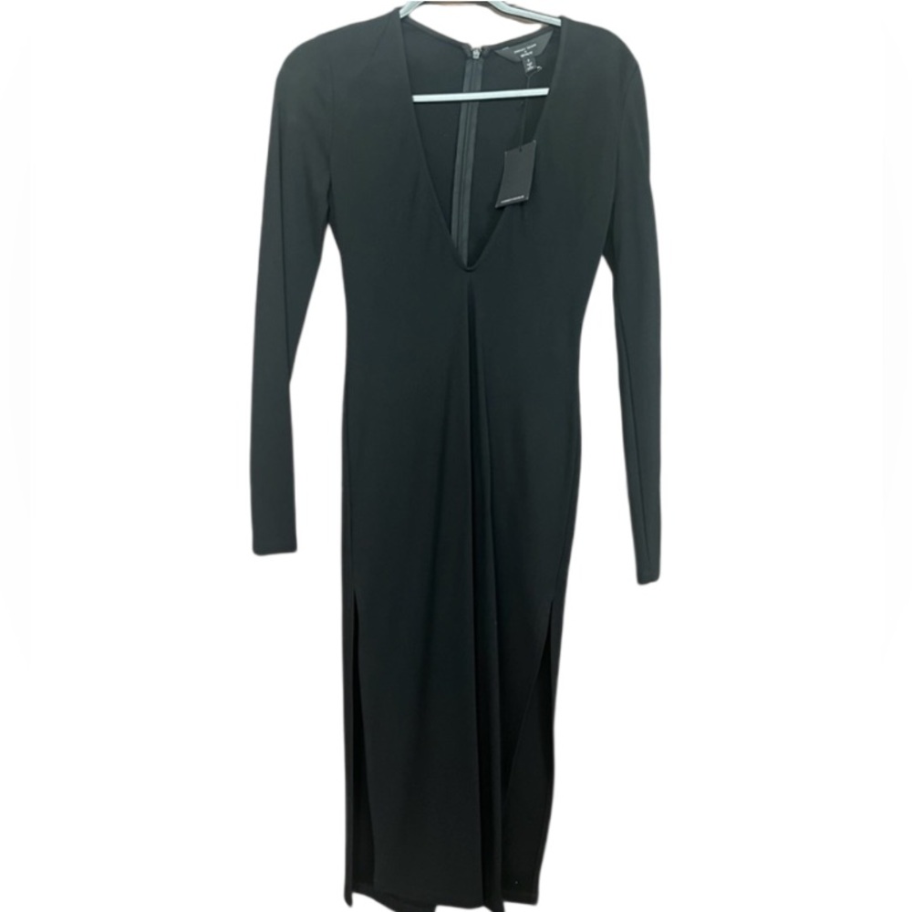 NWT REVOLVE and Chrissy Teagan // V-Neck Black Dress // Size S